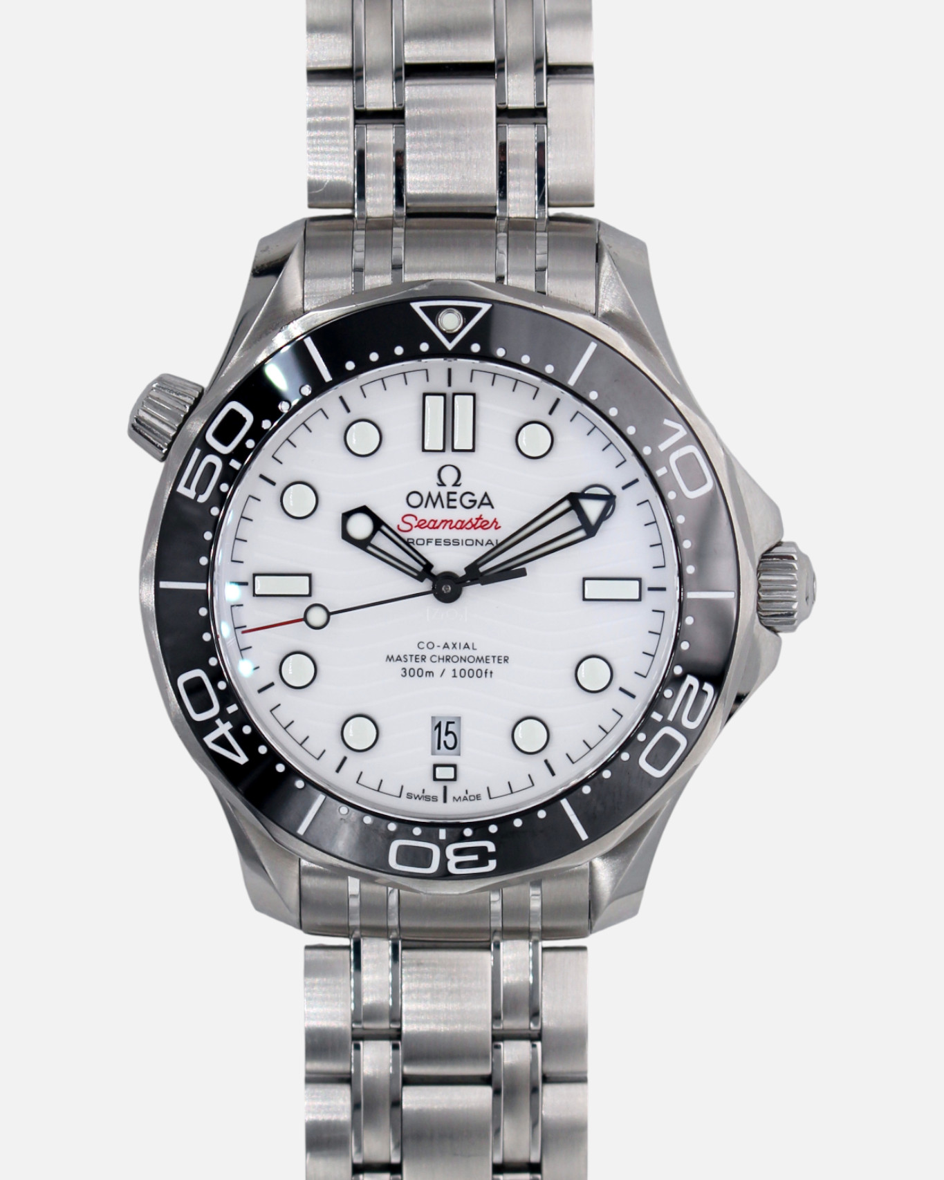 Omega Seamaster White Dial