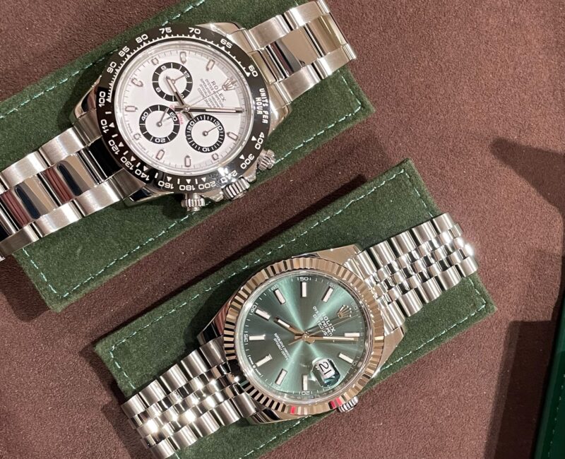 Two Rolex watches