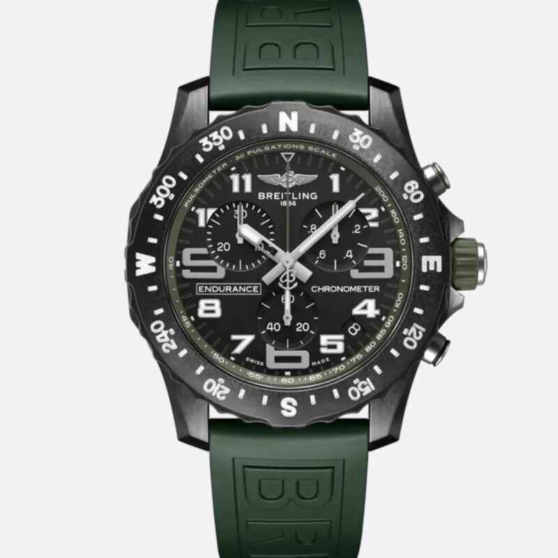 Breitling Endurance Pro X82310 professional sports watch rubber strap