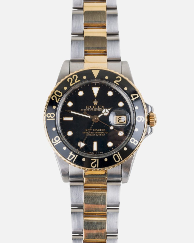 Preowned Rolex GMT Master Two Tone 16753